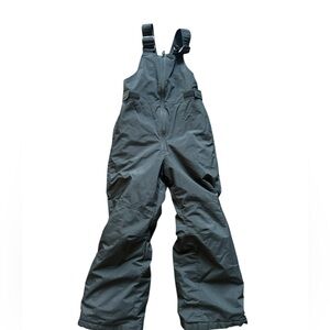 Columbia Black Snow Bib Overalls size 8 kids
